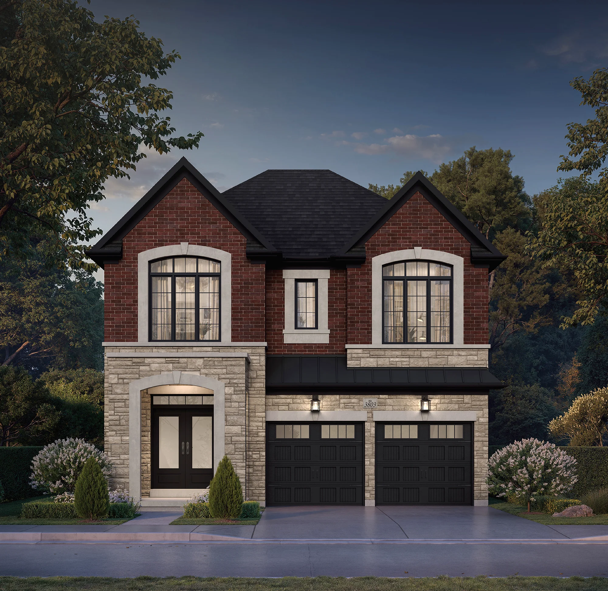 THE WRENFIELD Elevation Rendering 1