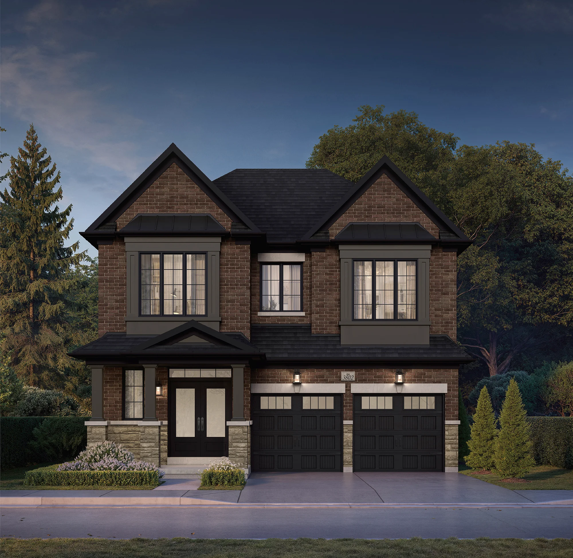 THE DALEMONT Elevation Rendering 1