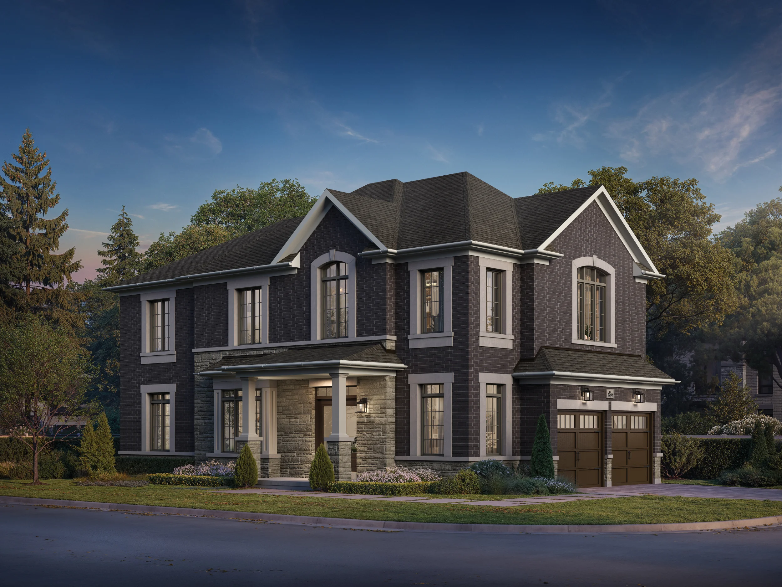 THE HARWICK Elevation Rendering 1