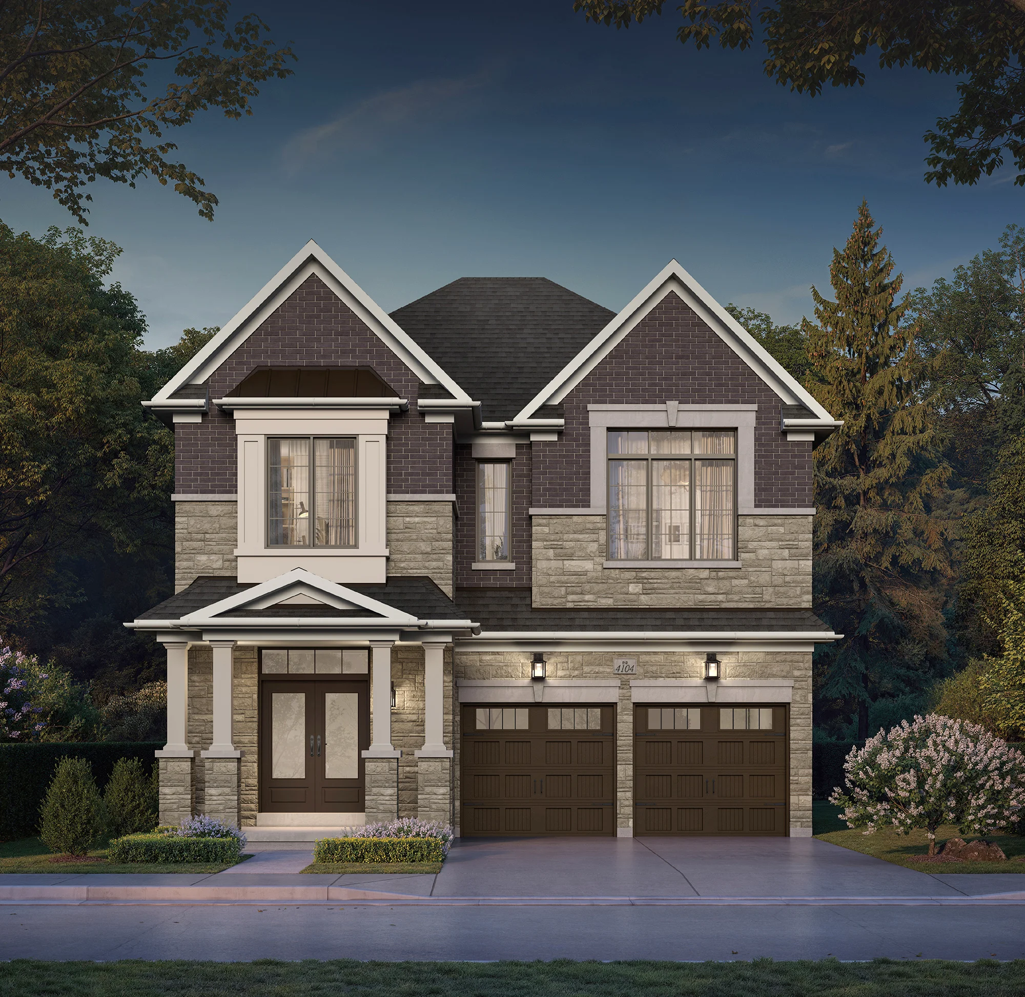 THE WINSLOWE Elevation Rendering 1